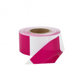 Roze wit afzetlint